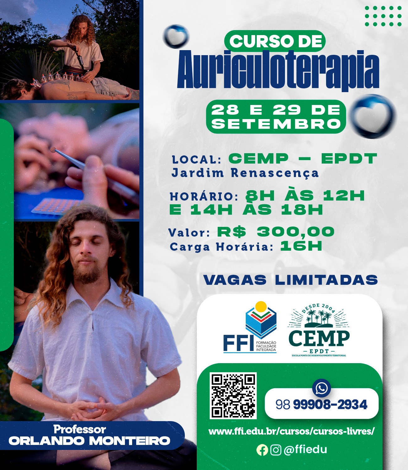 curso de Auriculoterapia em São Luís